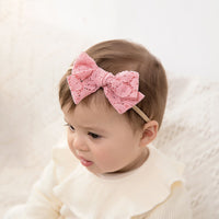 Load image into Gallery viewer, Baby Kid Girls Solid Color Bow Headwear Wholesale 220302126
