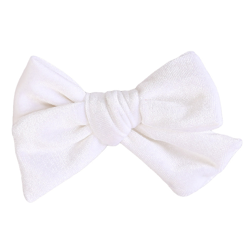 Girls Solid Color Bow Accessories Headwear Wholesale 220302131