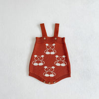 Load image into Gallery viewer, Baby Kid Unisex Cartoon Crochet Cardigan And Rompers Wholesale 220302138
