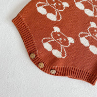 Load image into Gallery viewer, Baby Kid Unisex Cartoon Crochet Cardigan And Rompers Wholesale 220302138

