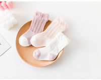 Load image into Gallery viewer, Girls Color-blocking Accessories Socks Wholesale 22030214
