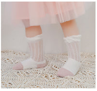 Load image into Gallery viewer, Girls Color-blocking Accessories Socks Wholesale 22030214
