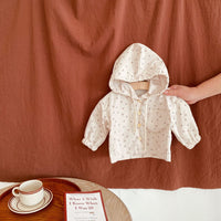 Load image into Gallery viewer, Baby Unisex Love heart Polka dots Print Valentine&#39;s Day Jackets Outwears Wholesale 220302142
