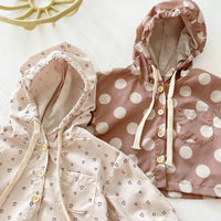 Load image into Gallery viewer, Baby Unisex Love heart Polka dots Print Valentine&#39;s Day Jackets Outwears Wholesale 220302142
