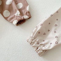 Load image into Gallery viewer, Baby Unisex Love heart Polka dots Print Valentine&#39;s Day Jackets Outwears Wholesale 220302142
