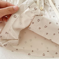 Load image into Gallery viewer, Baby Unisex Love heart Polka dots Print Valentine&#39;s Day Jackets Outwears Wholesale 220302142
