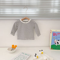 Load image into Gallery viewer, Baby Unisex Striped Tops Wholesale 220302144
