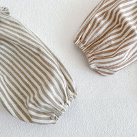 Load image into Gallery viewer, 2 Pieces Set Baby Girls Striped Dresses And Shorts Wholesale 220302155
