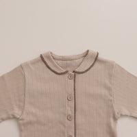 Load image into Gallery viewer, 2 Pieces Set Baby Kid Boys Solid Color Tops And Pants Sleepwears Wholesale 220302160
