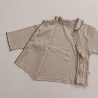 Load image into Gallery viewer, 2 Pieces Set Baby Kid Boys Solid Color Tops And Pants Sleepwears Wholesale 220302160
