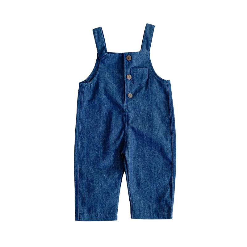 Baby Unisex Solid Color Jumpsuits Wholesale 220302168