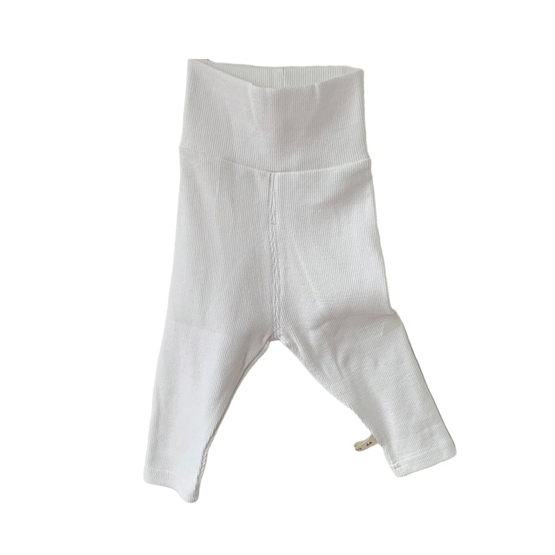 Baby Kid Unisex Solid Color Pants Leggings Wholesale 220302172