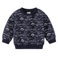 Load image into Gallery viewer, Baby Kid Boys Dinosaur Print Hoodies Swearshirts Wholesale 220302181
