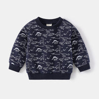Load image into Gallery viewer, Baby Kid Boys Dinosaur Print Hoodies Swearshirts Wholesale 220302181
