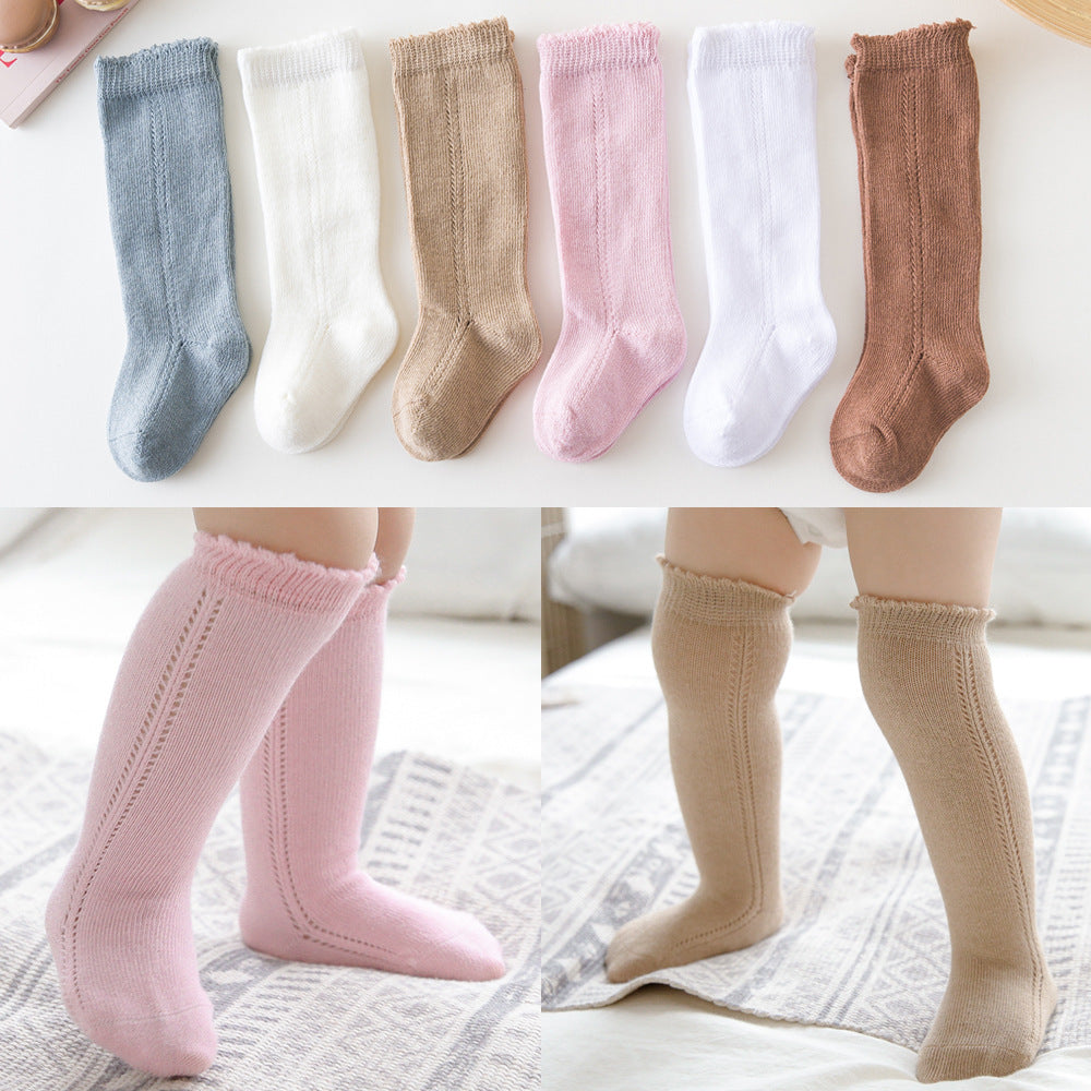 Baby Unisex Solid Color Socks Wholesale 22030219