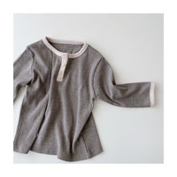 Load image into Gallery viewer, 2 Pieces Set Baby Kid Boys Color-blocking Muslin&amp;Ribbed Tops And Pants Wholesale 220302203
