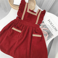 Load image into Gallery viewer, 2 Pieces Set Baby Kid Girls Flower Print Tops And Lace Dresses Wholesale 220302206
