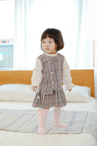 Load image into Gallery viewer, Girls Solid Color Bow Muslin&amp;Ribbed Accessories Socks Wholesale 22030221
