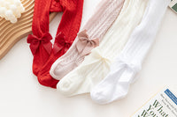 Load image into Gallery viewer, Baby Girls Solid Color Bow Pants Leggings Wholesale 220302211
