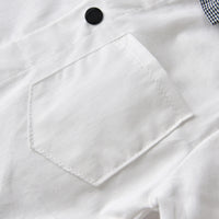 Load image into Gallery viewer, Baby Boys Color-blocking Bow Jumpsuits Wholesale 220302217
