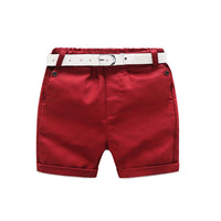 Load image into Gallery viewer, 2 Pieces Set Baby Kid Boys Flower Shirts And Solid Color Shorts Wholesale 220302224
