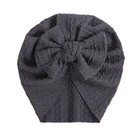 Load image into Gallery viewer, Baby Girls Solid Color Bow Hats Wholesale 220302227
