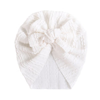 Load image into Gallery viewer, Baby Girls Solid Color Bow Hats Wholesale 220302227
