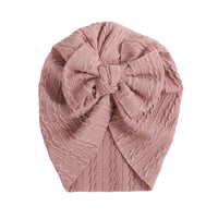 Load image into Gallery viewer, Baby Girls Solid Color Bow Hats Wholesale 220302227
