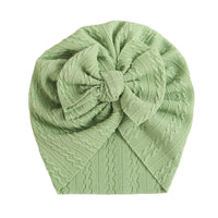 Load image into Gallery viewer, Baby Girls Solid Color Bow Hats Wholesale 220302227
