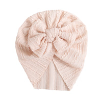 Load image into Gallery viewer, Baby Girls Solid Color Bow Hats Wholesale 220302227

