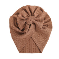 Load image into Gallery viewer, Baby Girls Solid Color Bow Hats Wholesale 220302227
