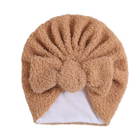 Load image into Gallery viewer, Baby Girls Solid Color Bow Hats Wholesale 220302228
