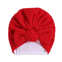 Load image into Gallery viewer, Baby Girls Solid Color Bow Hats Wholesale 220302228
