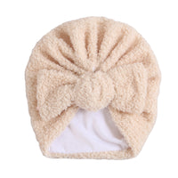 Load image into Gallery viewer, Baby Girls Solid Color Bow Hats Wholesale 220302228
