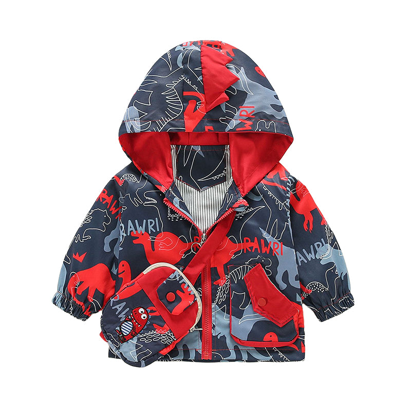 Baby Kid Boys Letters Print Jackets Outwears Wholesale 220302234