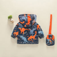 Load image into Gallery viewer, Baby Kid Boys Letters Print Jackets Outwears Wholesale 220302234
