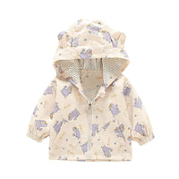 Load image into Gallery viewer, Baby Kid Girls Letters Cartoon Print Jackets Outwears Wholesale 220302235
