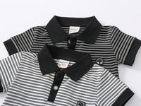 Load image into Gallery viewer, Baby Kid Boys Striped Polo Shirts Wholesale 220302241
