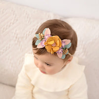 Load image into Gallery viewer, Girls Color-blocking Flower Accessories Headwear Wholesale 220302245
