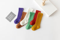 Load image into Gallery viewer, Girls Boys Solid Color Accessories Socks Wholesale 220302246
