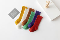 Load image into Gallery viewer, Girls Boys Solid Color Accessories Socks Wholesale 220302246
