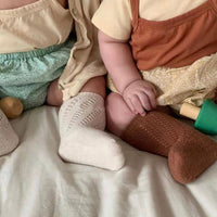 Load image into Gallery viewer, Girls Boys Solid Color Accessories Socks Wholesale 220302246
