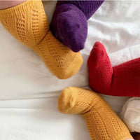 Load image into Gallery viewer, Girls Boys Solid Color Accessories Socks Wholesale 220302246
