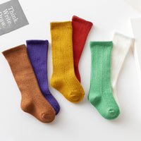 Load image into Gallery viewer, Girls Boys Solid Color Accessories Socks Wholesale 220302246
