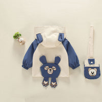 Load image into Gallery viewer, Baby Kid Boys Color-blocking Cartoon Print Jackets Outwears Wholesale 220302251
