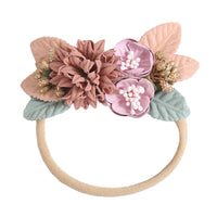 Load image into Gallery viewer, Girls Color-blocking Flower Accessories Headwear Wholesale 220302255
