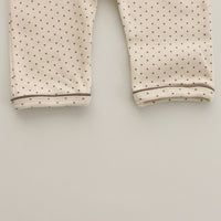 Load image into Gallery viewer, 2 Pieces Set Baby Kid Unisex Polka dots Tops And Pants Sleepwears Wholesale 220302279
