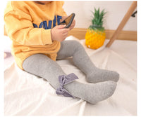 Load image into Gallery viewer, Girls Solid Color Bow Accessories Socks Wholesale 22030228
