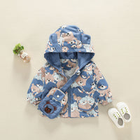 Load image into Gallery viewer, Baby Kid Boys Cartoon Print Jackets&amp;Outwears Wholesale 220302286
