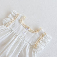 Load image into Gallery viewer, Baby Kid Girls Flower Embroidered Dresses Wholesale 220302305
